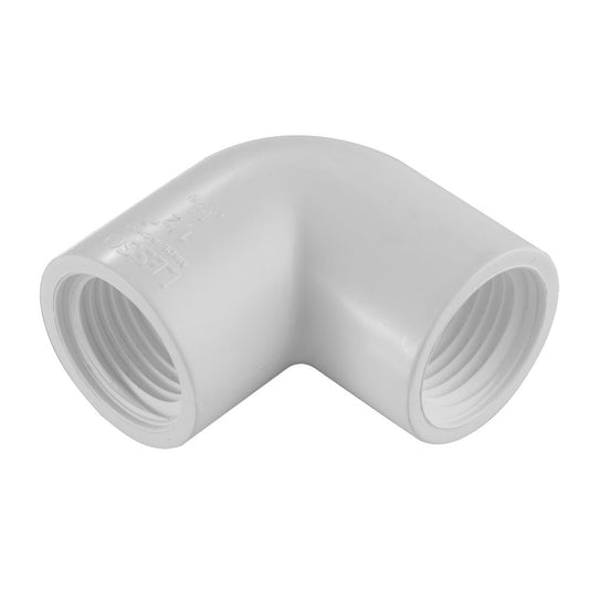 Photo of 90 Threaded Elbow PVC - Waterscaping
